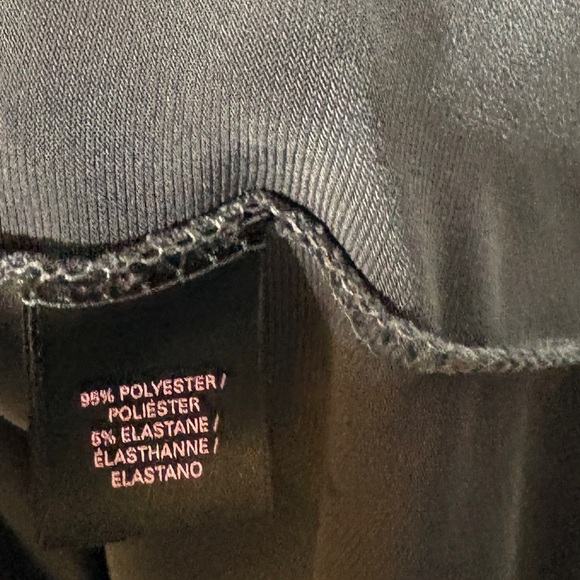 Victoria's Secret little Black Dress Draped Stretch Jersey Scoop Neck Large - Picture 4 of 7